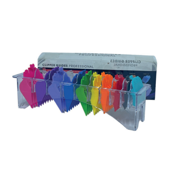 Kit de guias plásticas de colores x 10 und + base