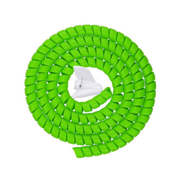 Espiral para maquina de cable verde