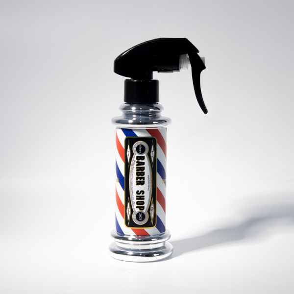 Atomizador barber pole plateado x 200 ml