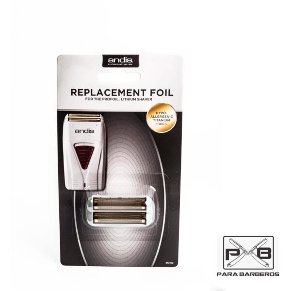 Repuesto shaver andis pro foil individual original
