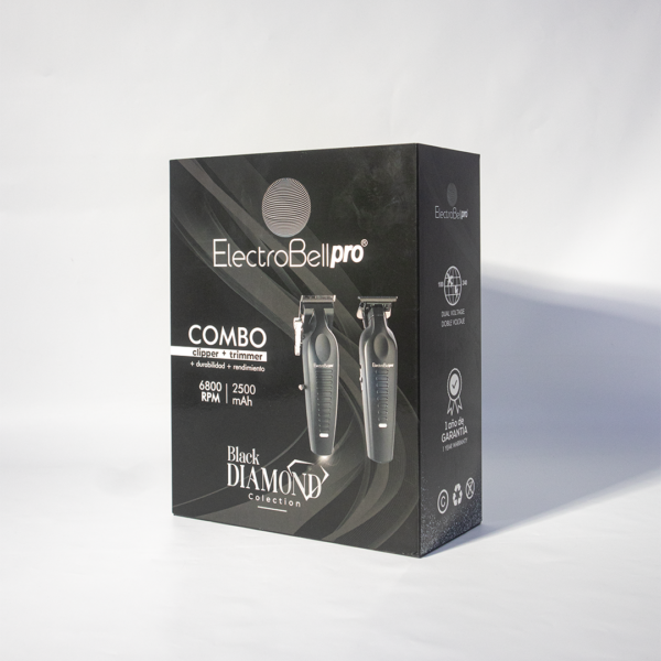 Combo electrobell black diamond maquina+patillera - Imagen 5