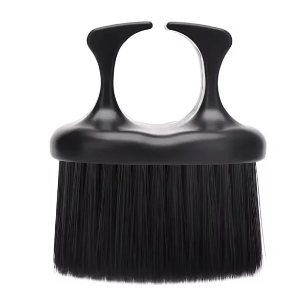 Cepillo barber anillo negro pequeño