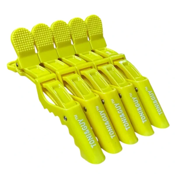 Pinza cocodrilo tony&guy 5und amarilla