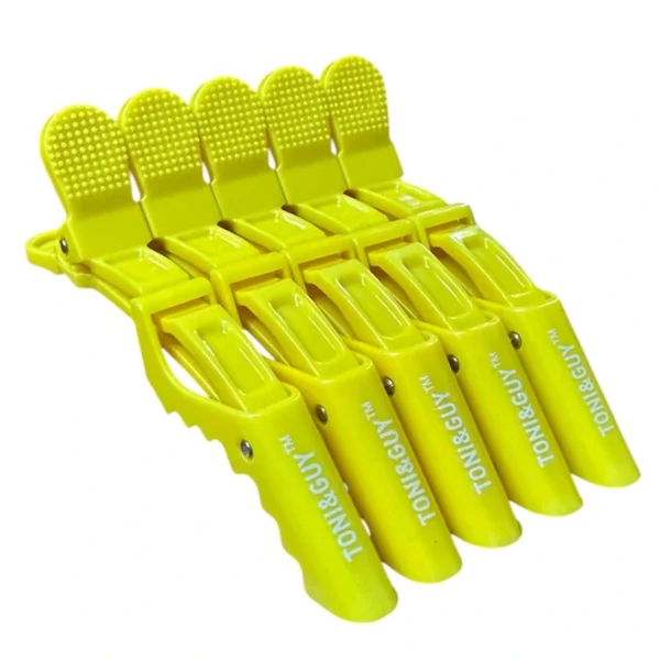 Pinza cocodrilo tony&guy 5und amarilla