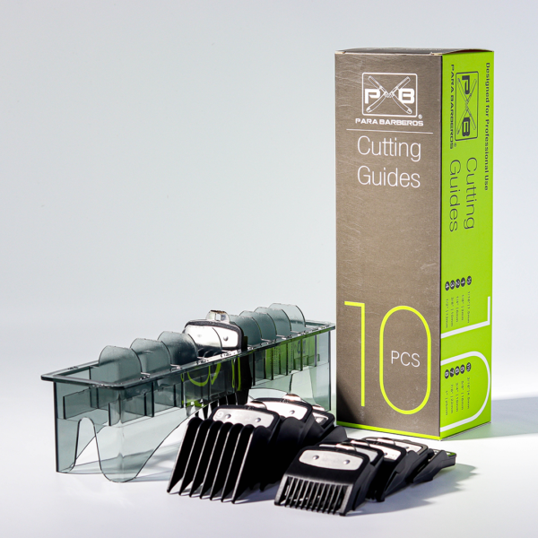 Kit guías premium parabarberos negras x10 mas base