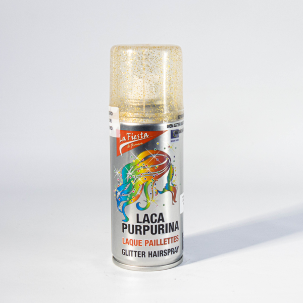 Laca purpurina oro