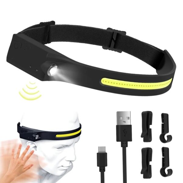 Linterna para frente con sensor