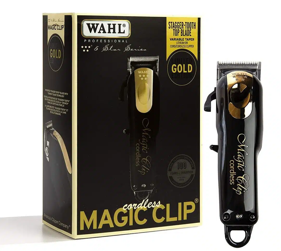 Maquina wahl magic clip gold inalámbrica