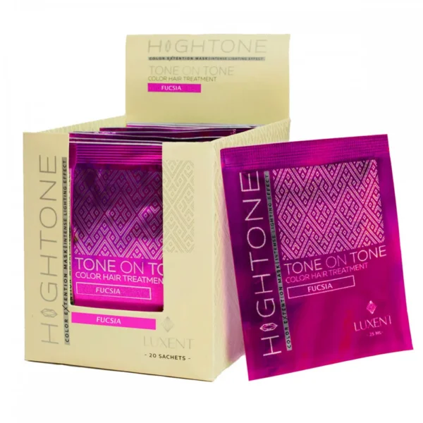Mascarilla luxent fucsia fantasía sobre 25ml