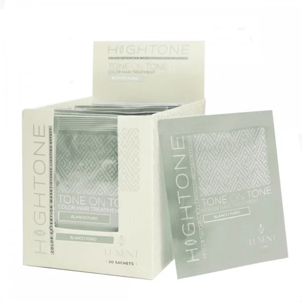 Mascarilla luxent blanco puro sobre 25ml