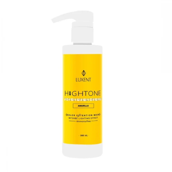 Mascarilla luxent hightone x300 ml color amarilla