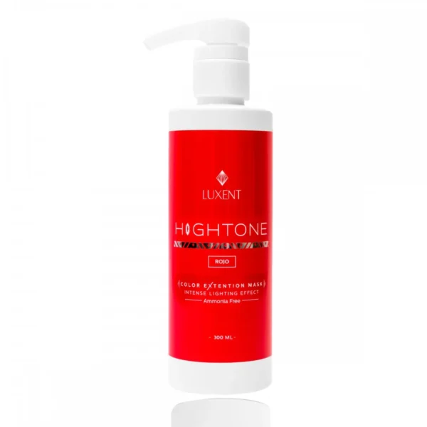 Mascarilla luxent hightone x300 ml color rojo