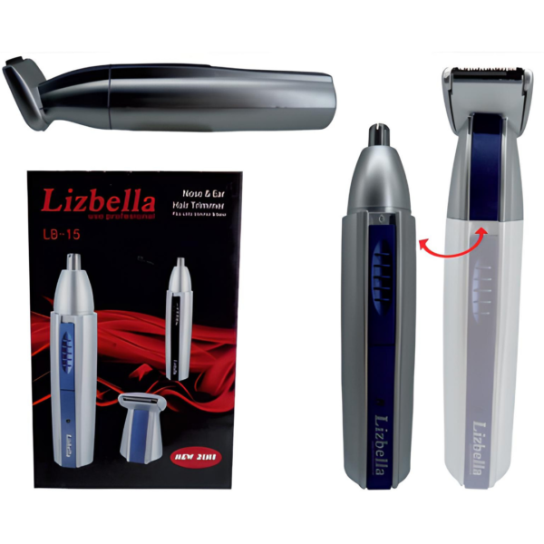 Trimmer nasal 2 en 1 lizbella