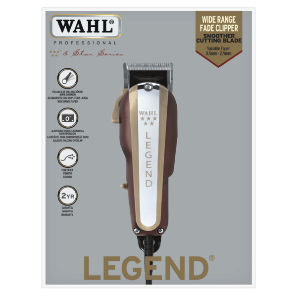 Maquina wahl legend V9000 de cable - Imagen 3