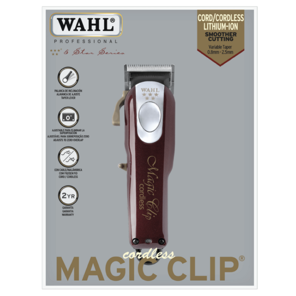Maquina wahl magic clip inalámbrica - Imagen 3