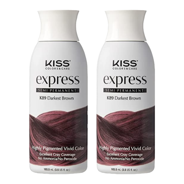 Kiss color castaño oscuro