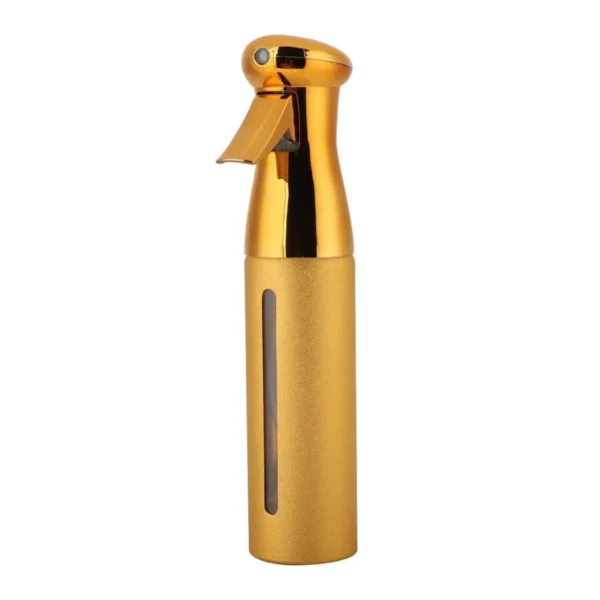 Atomizador pulverizador de lujo dorado mysti splayer