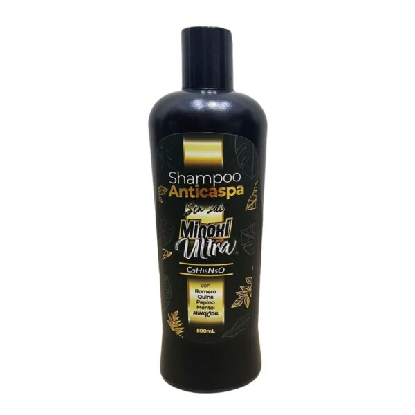 Shampoo anticaspa con minoxidil al 10% x500ml