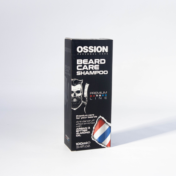 Shampoo ossion beard care x100ml - Imagen 2