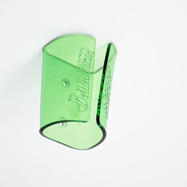Soporte para maquina en acrílico verde oscuro