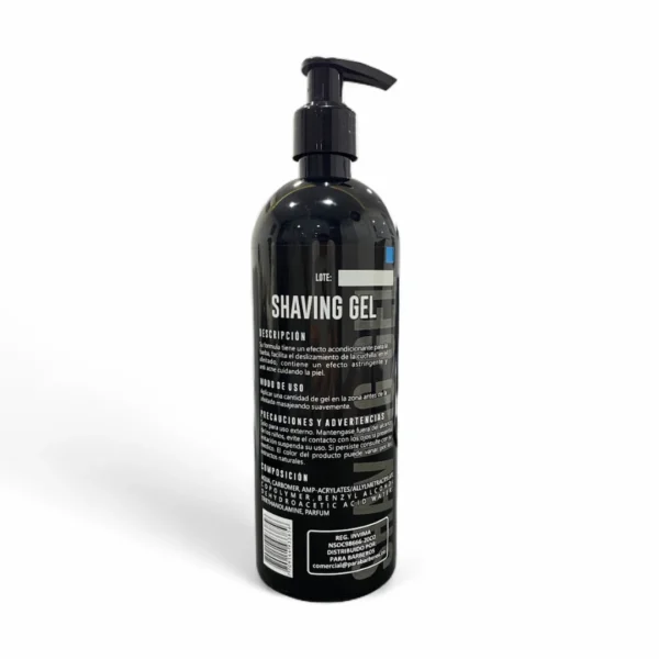 Shaving gel Parabarberos x500ml - Imagen 2