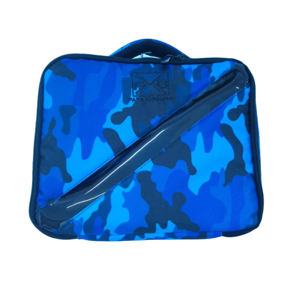 Maleta Parabarberos azul camuflado