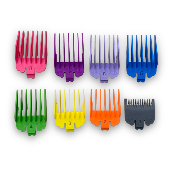 Kit de guías plásticas colores genericas-x8
