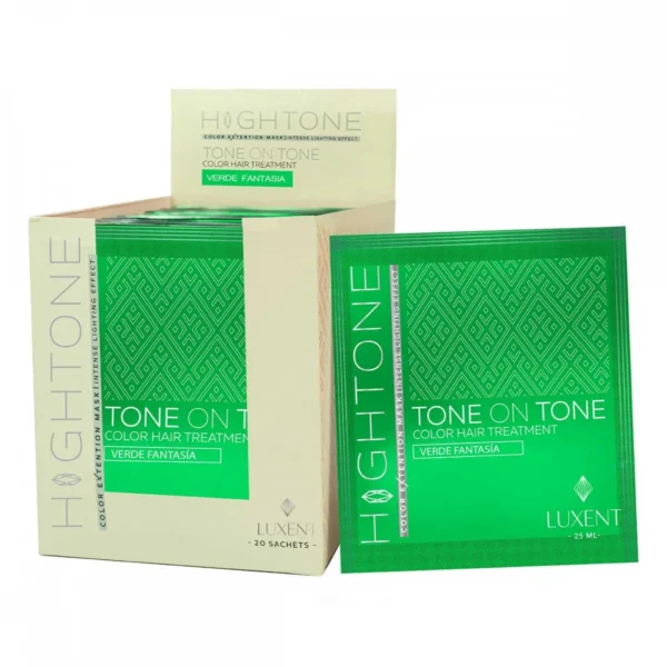 Mascarilla luxent verde sobre 25ml