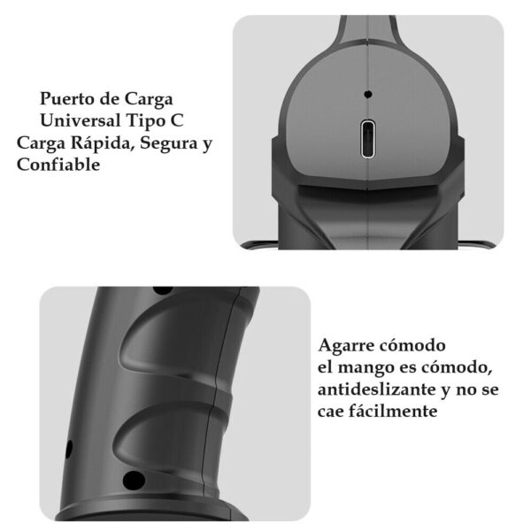 Nano pulverizador pistola inalámbrica blanco - Imagen 2