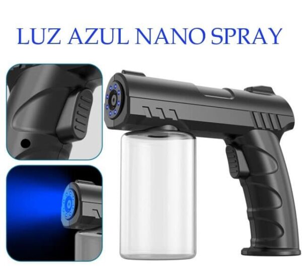 Nano pulverizador pistola inalámbrica blanco - Imagen 3