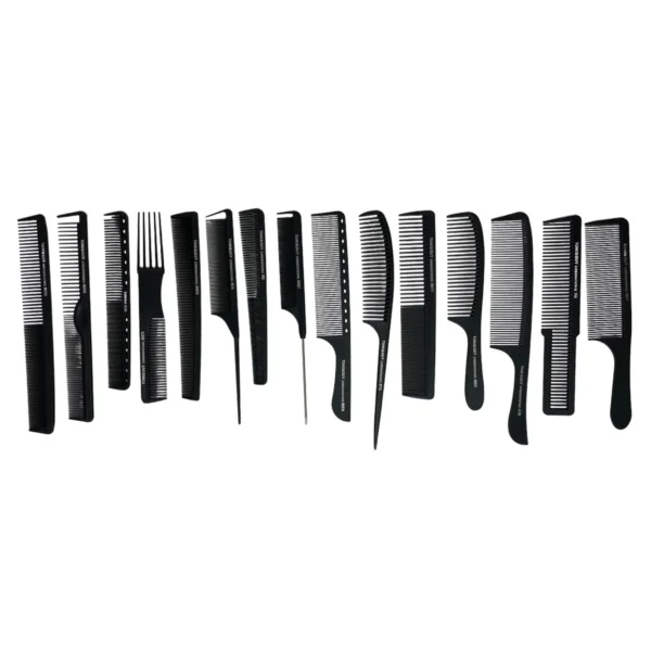 Kit de peinetas carbono x15 pcs