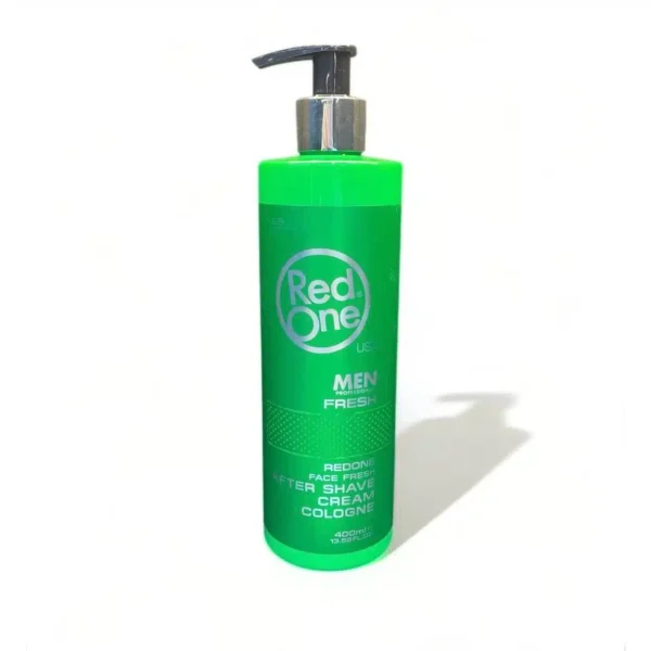 After shave red one cream cologne verde x400ml
