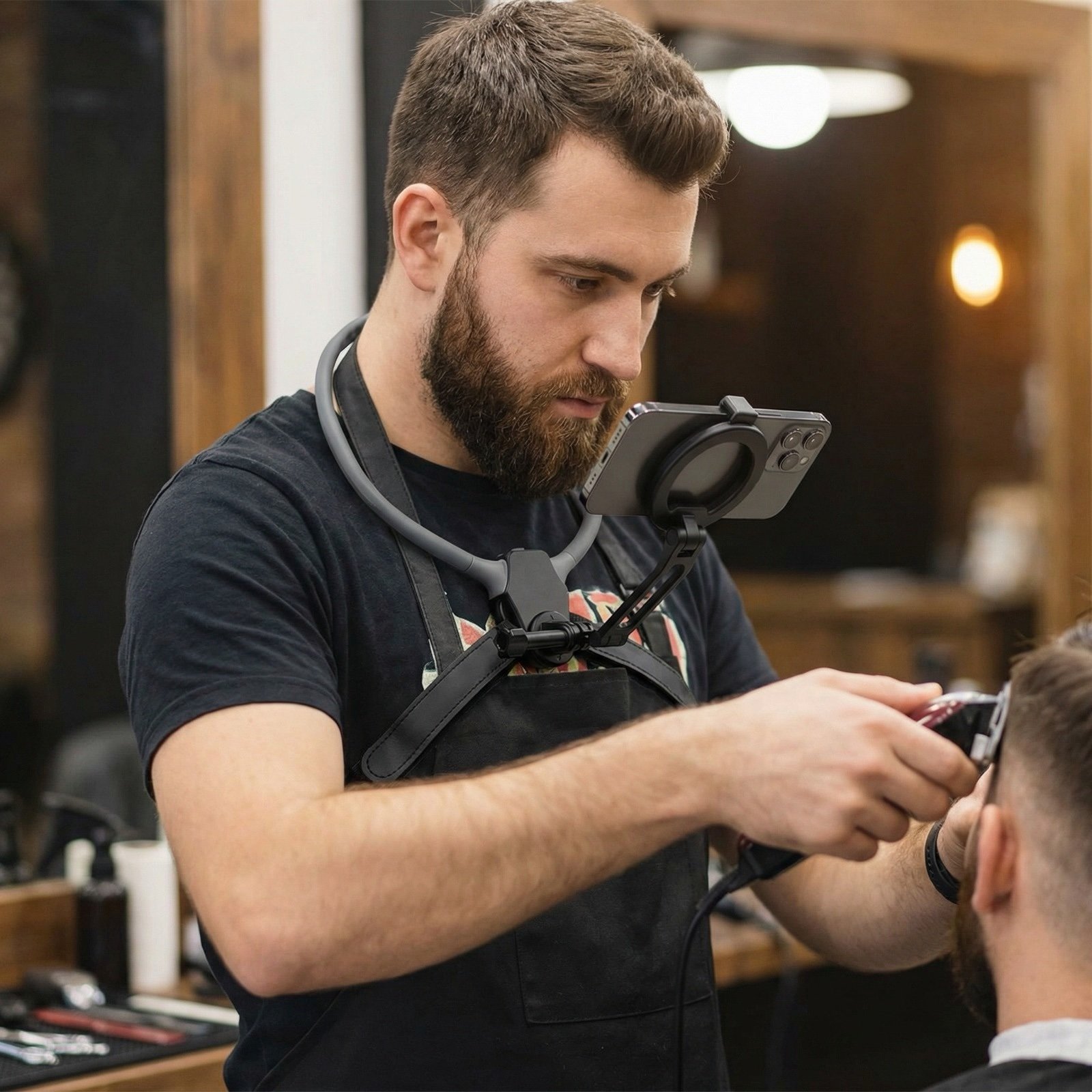 Soporte de cuello para celular magnético PB-1283 - Imagen 2