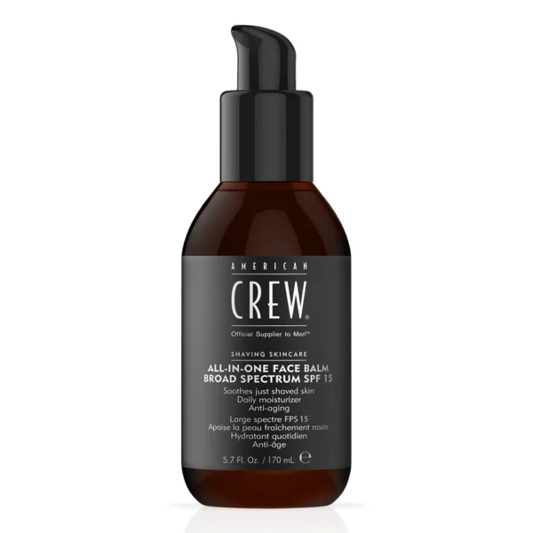 Bálsamo facial todo en uno de amplio espectro SPF15 American Crew  x170ml