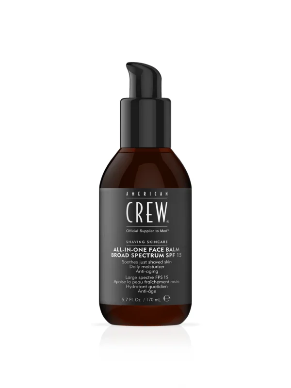 Bálsamo facial todo en uno de amplio espectro SPF15 American Crew  x170ml
