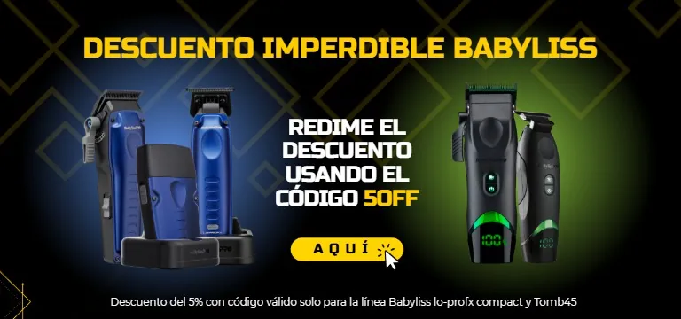 Banner babyliss descuento