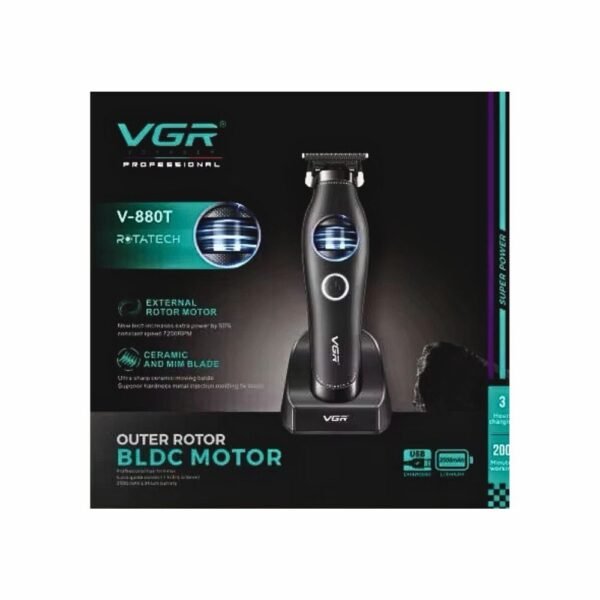 Patillera Vgr-880T Negra