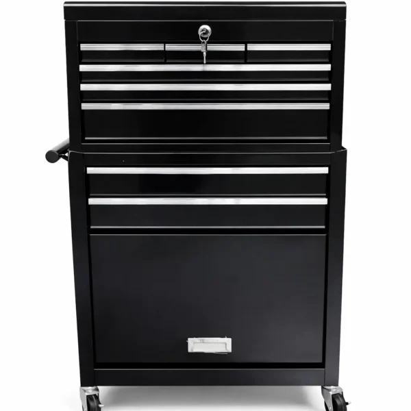 Auxiliar de barberia negro brillante PB-1303