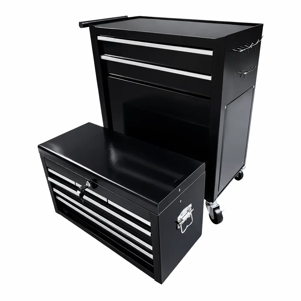 Auxiliar de barberia negro brillante PB-1303 - Imagen 5