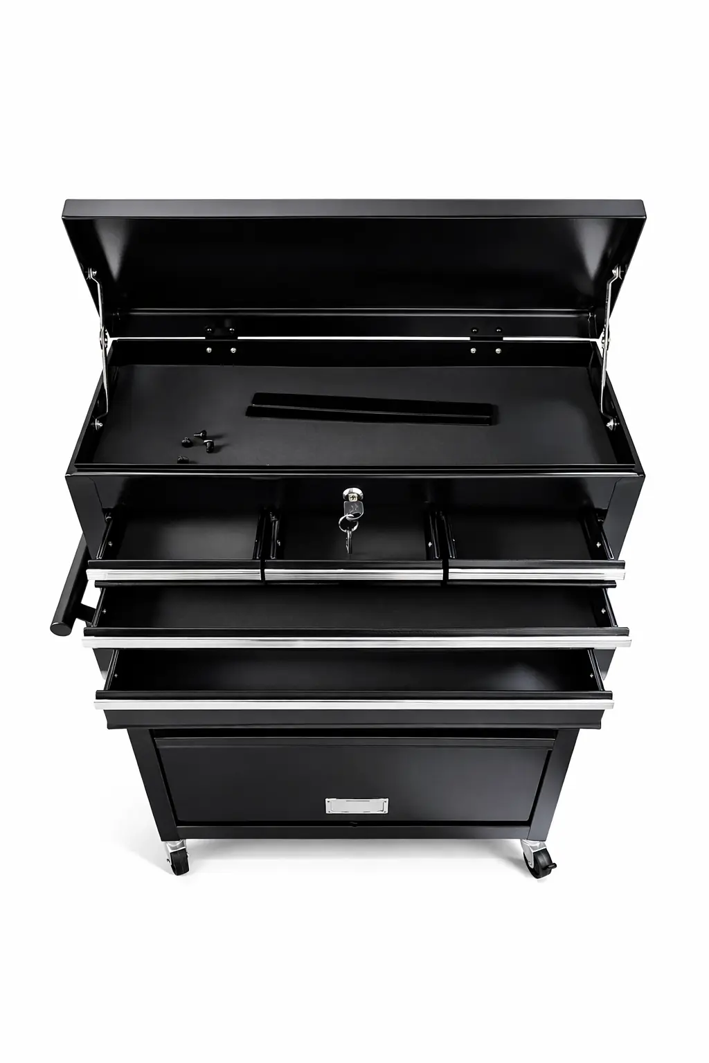 Auxiliar de barberia negro brillante PB-1303 - Imagen 3