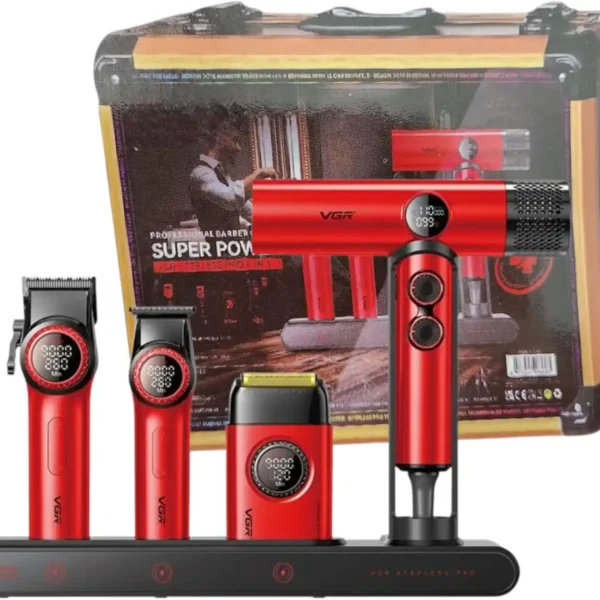 Combo Vgr Stepless pro 4 en 1 rojo