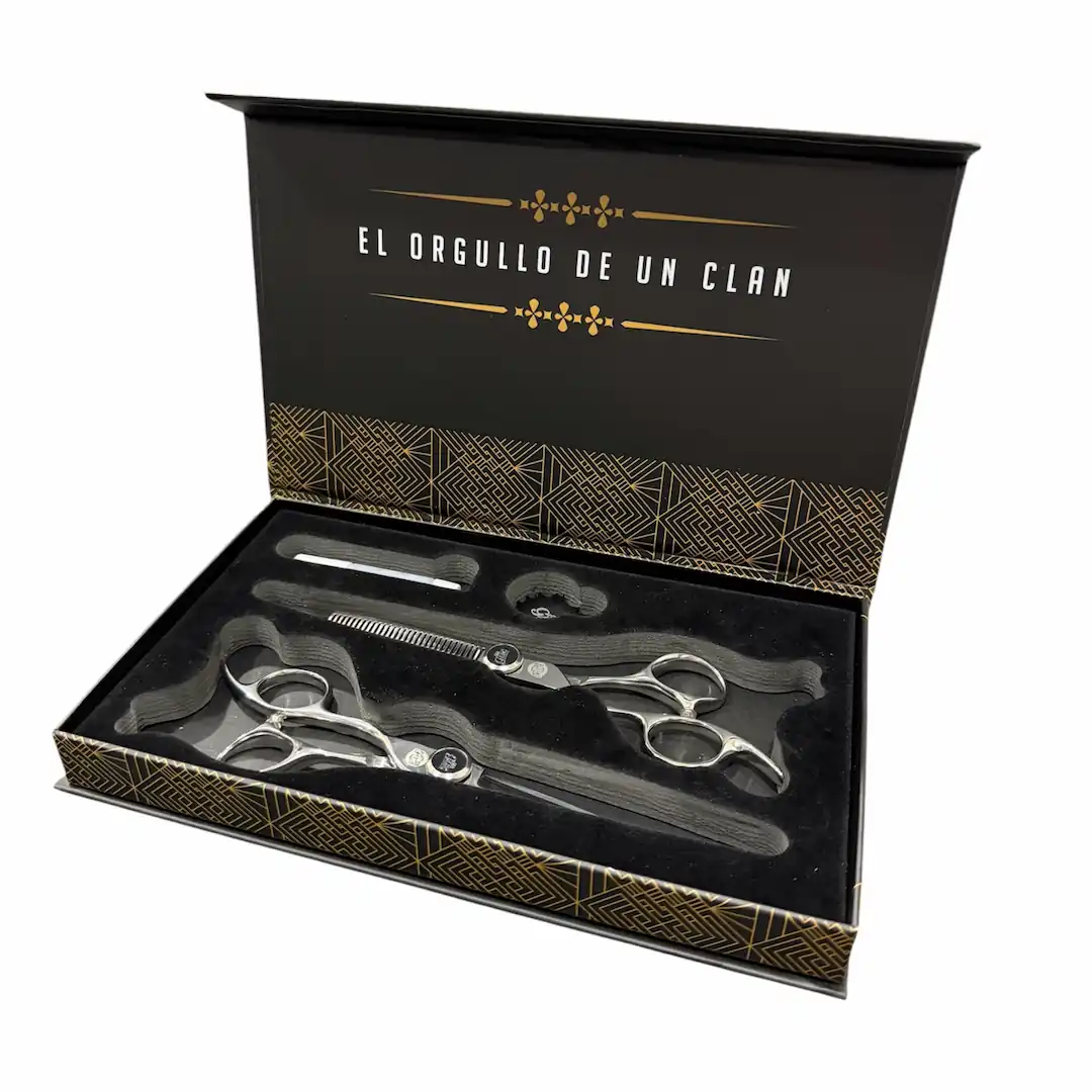 Set tijeras THE GANG SHINOBI Signature Series acero 440C – 6.0” Left zurdo