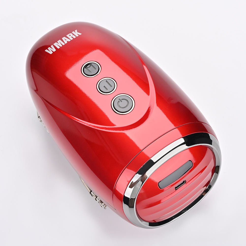 Masajeador Profesional Wmark NG-SM001 Rojo – Inalámbrico | Batería 2600 mAh