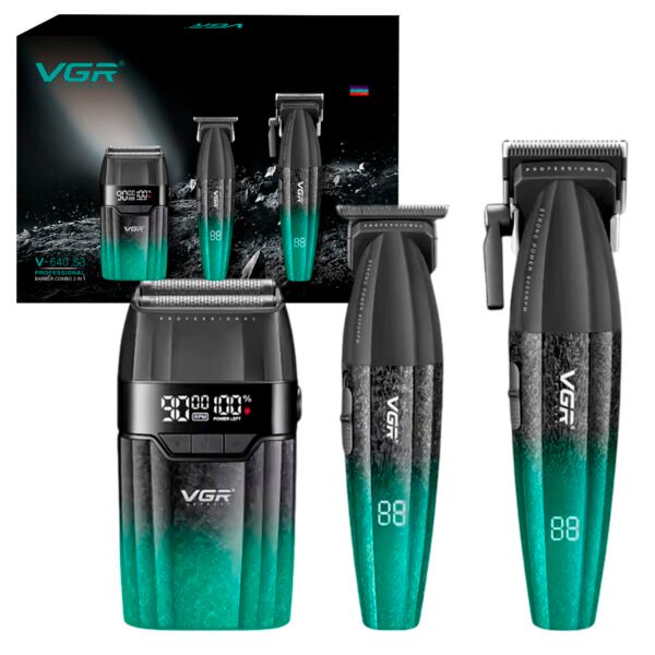 Combo Maquina patillera shaver Vgr V640 s3
