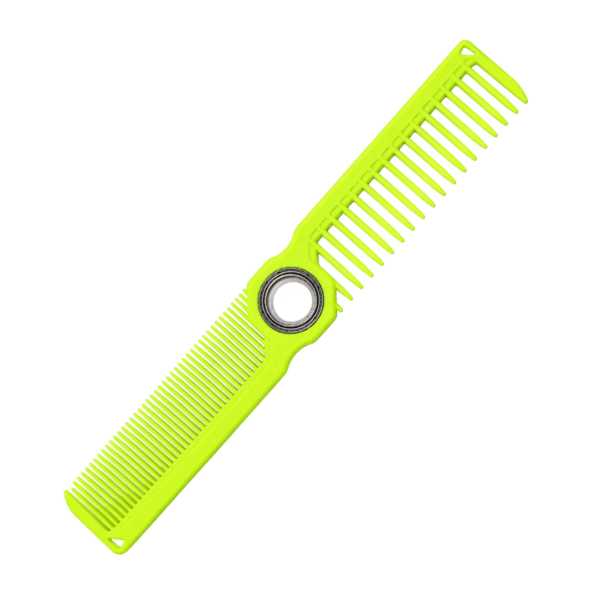 Peineta Profesional Giratoria 360° de Doble Dentado verde PB 1343
